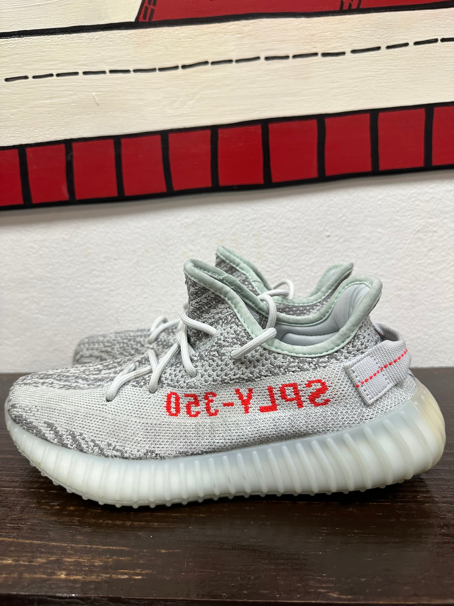 *USED*Yeezy Boost 350 V2 'Blue Tint'