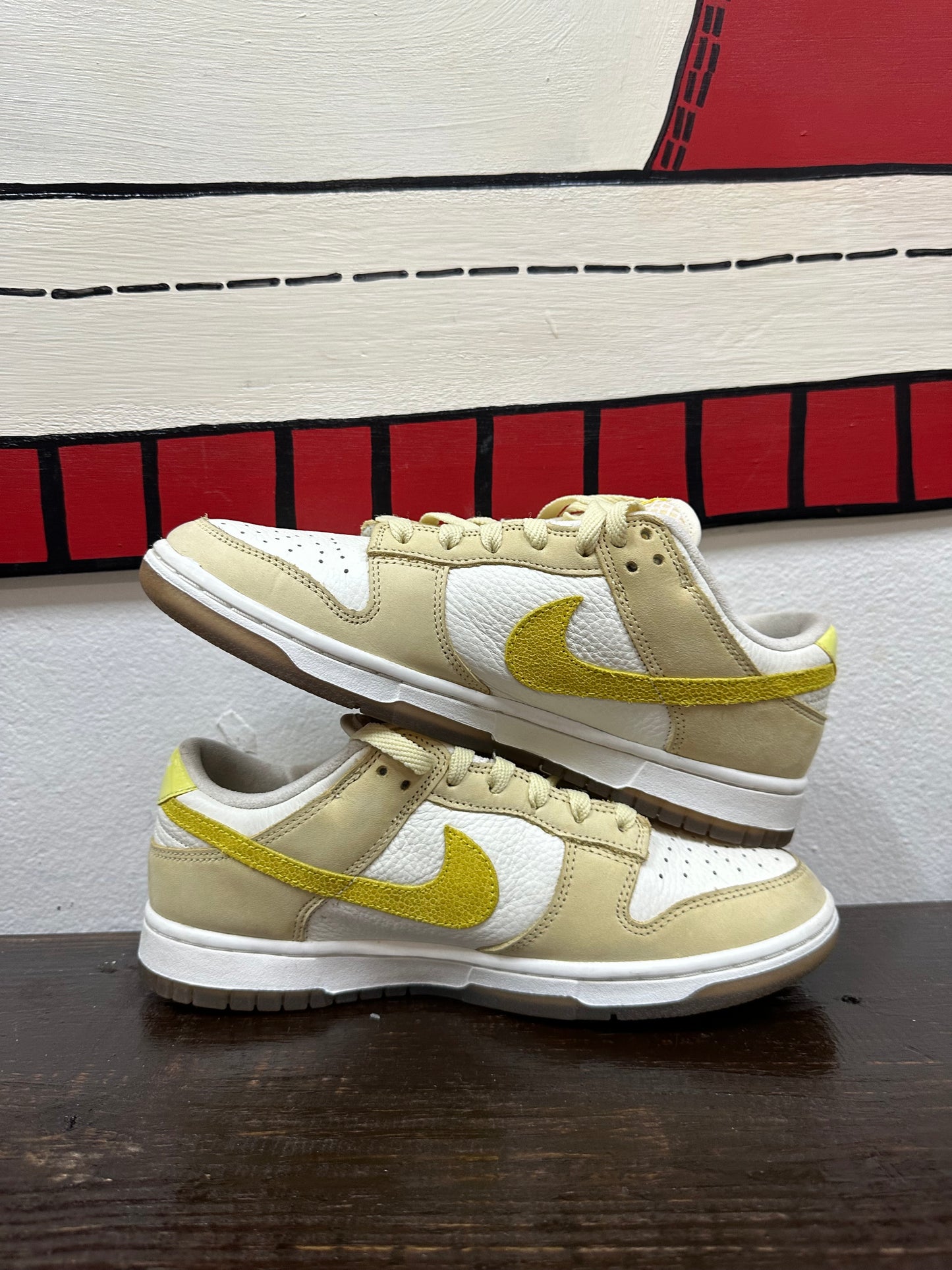 *USED* Wmns Dunk Low 'Lemon Drop'