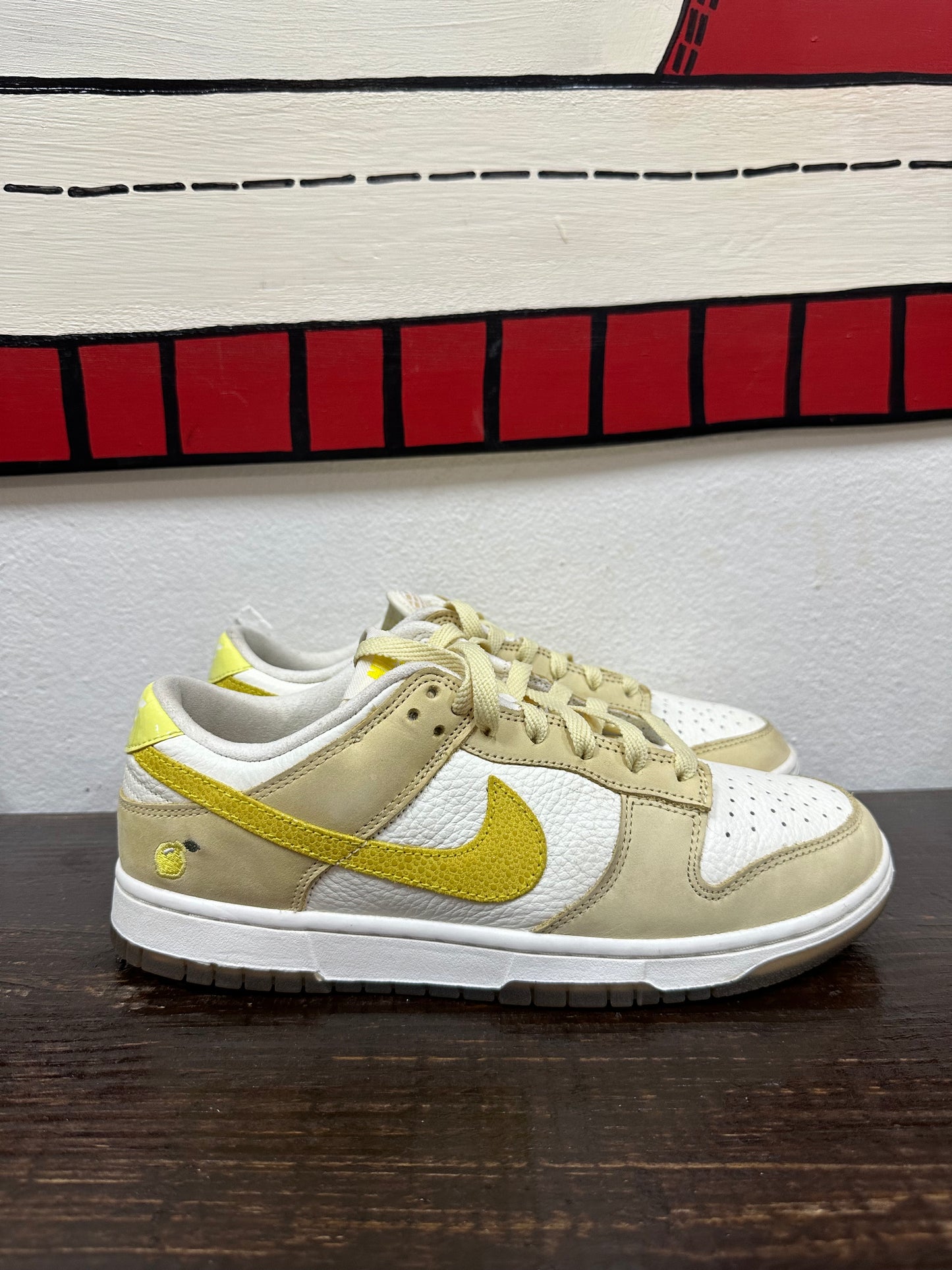 *USED* Wmns Dunk Low 'Lemon Drop'