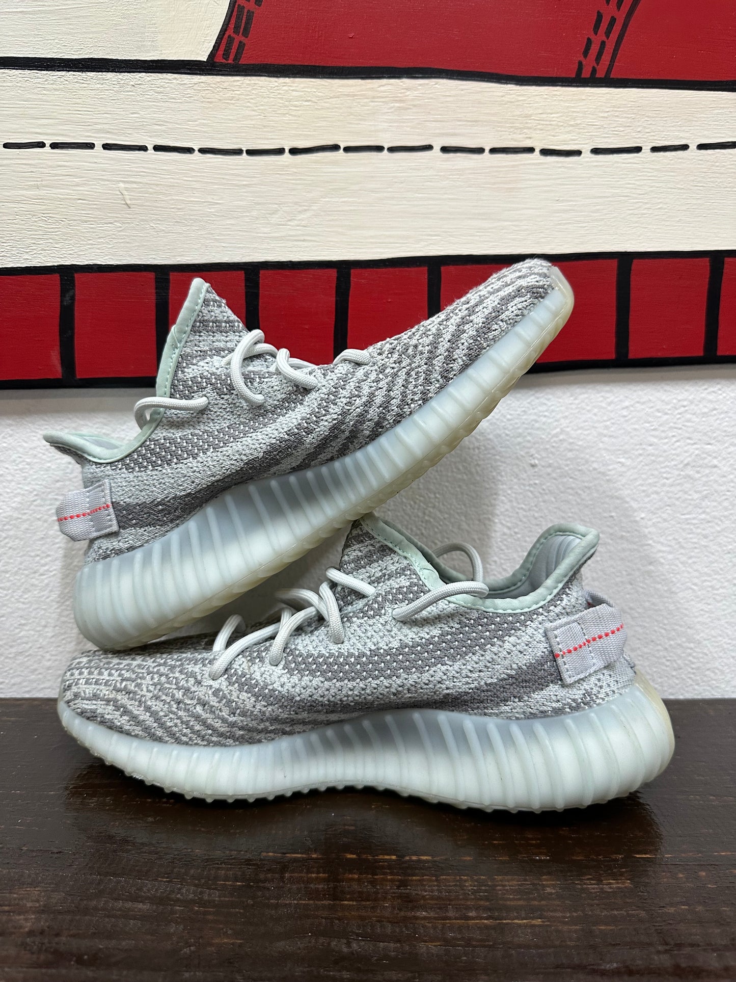 *USED*Yeezy Boost 350 V2 'Blue Tint'