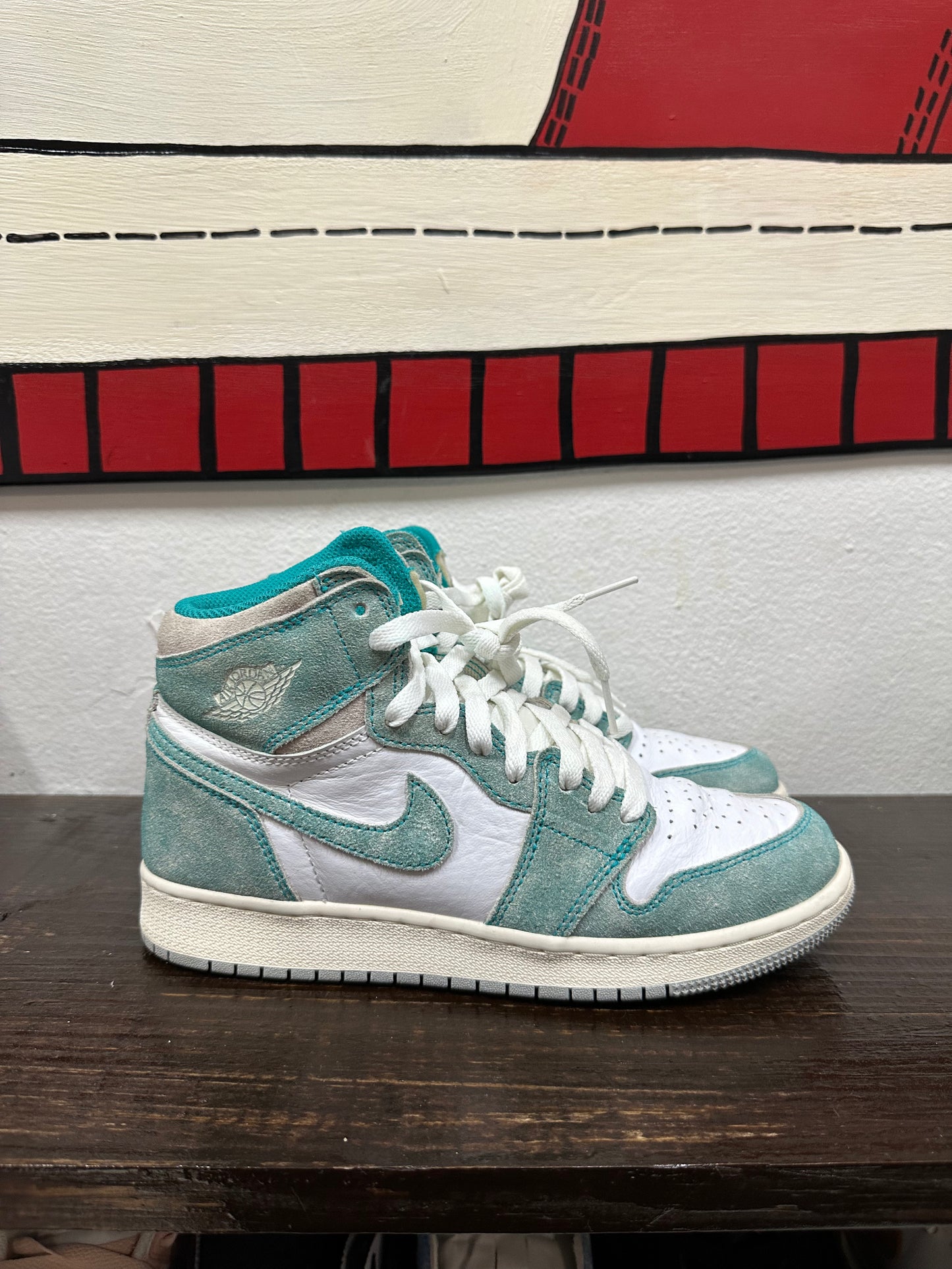 *USED*Air Jordan 1 Retro High OG 'Turbo Green'