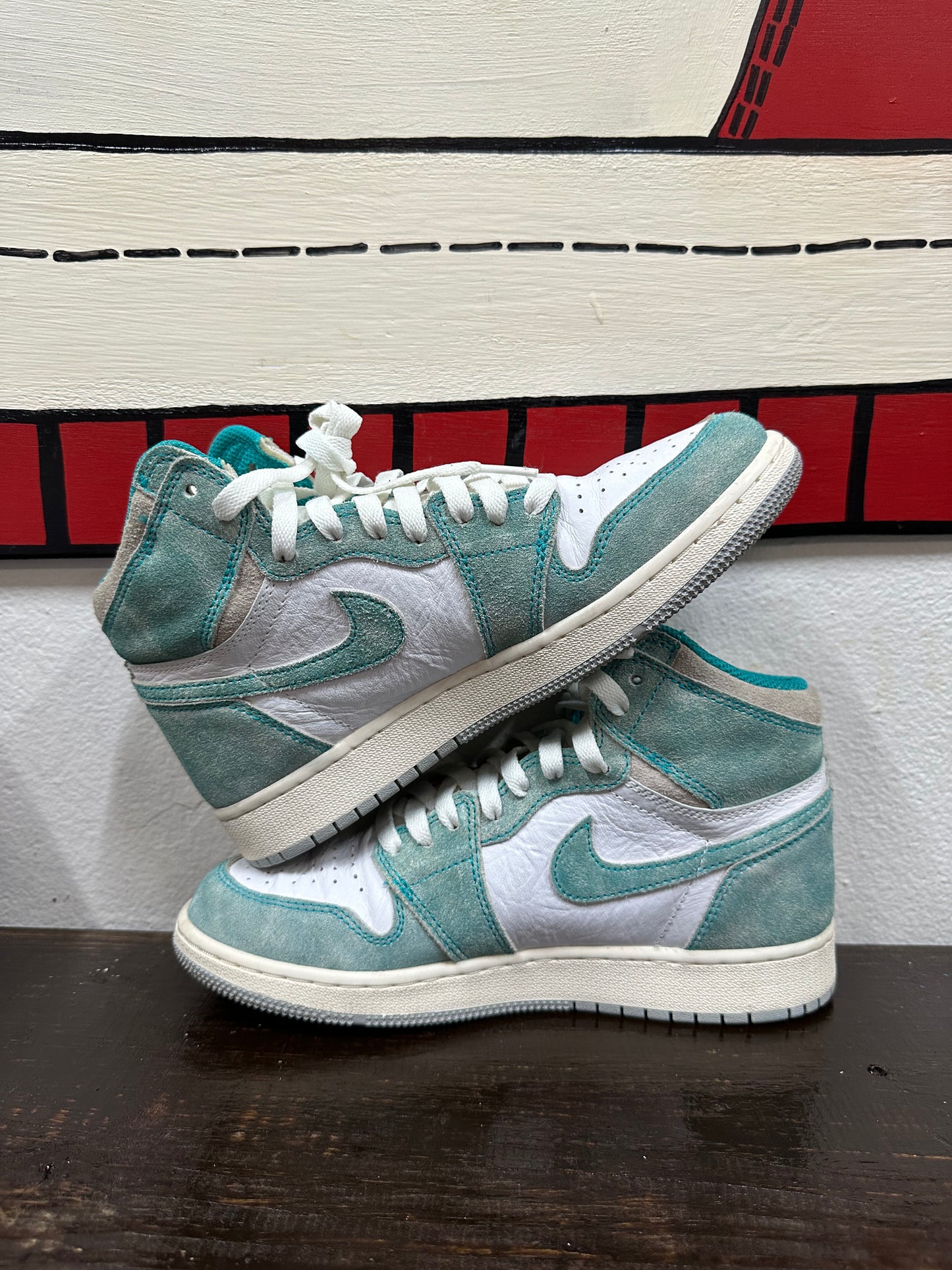 *USED*Air Jordan 1 Retro High OG 'Turbo Green'