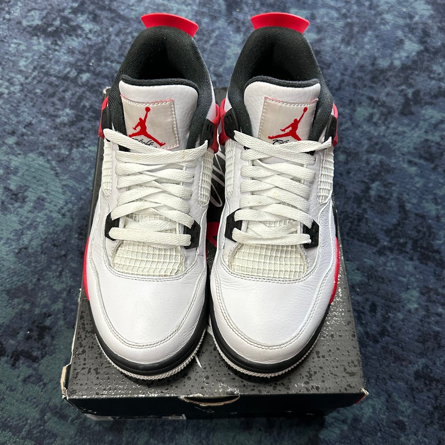 *USED* RETRO 4 RED CEMENT