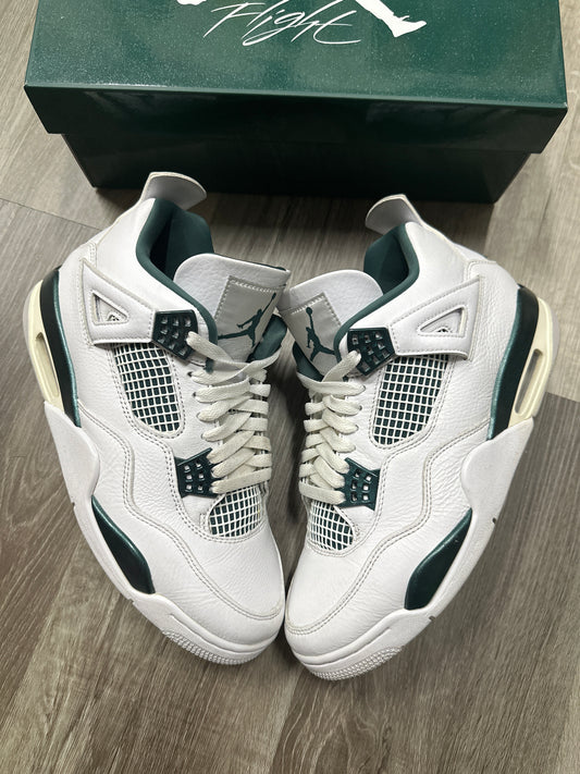 USED JORDAN 4 OXIDIZE GREEN